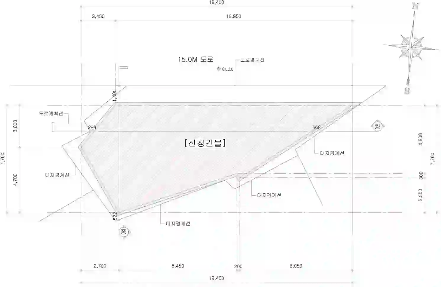 당주동 15-7 배치도 이미지